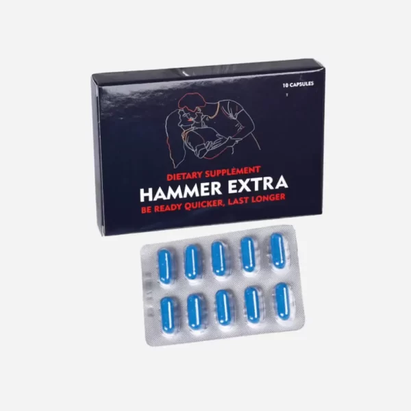 Hammer Extra males supplement for men's sexual wellness. The libido booster for stamina and endurance.